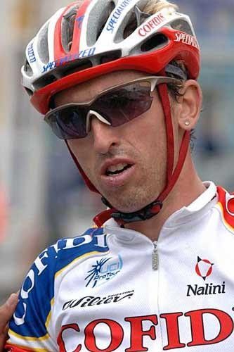 Leonardo Bertagnolli (Cofidis) looking a little pooped.
