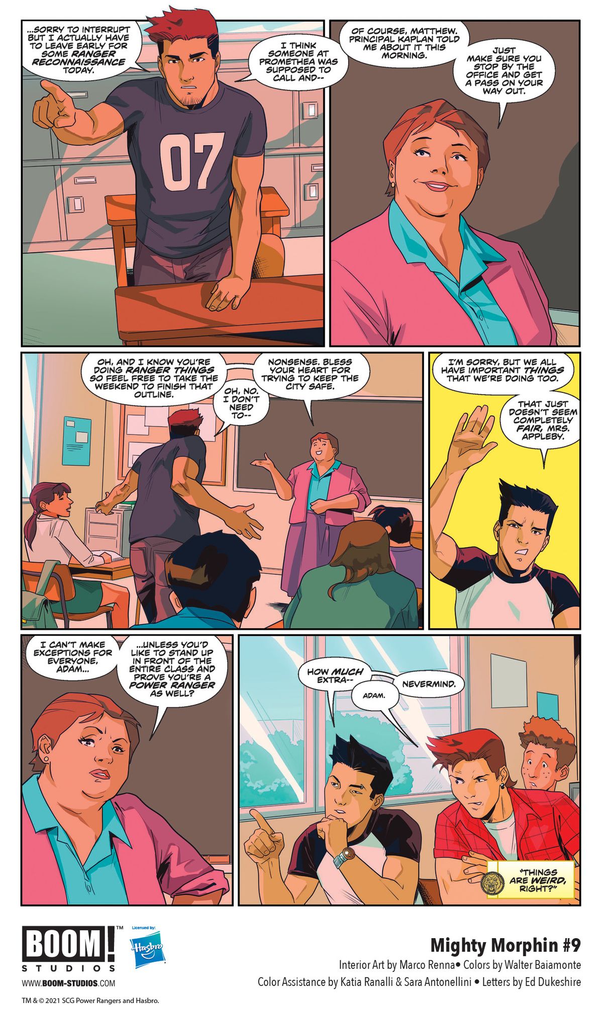 Mighty Morphin #9
