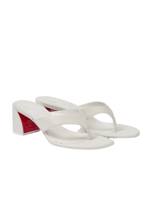 Janetonga 55 Leather Thong Sandals