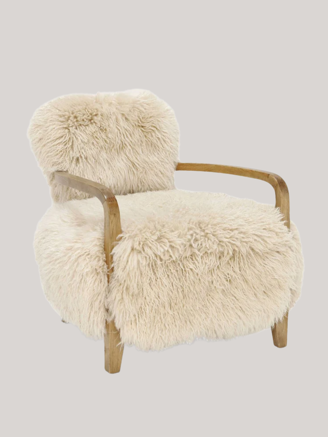 A sheepskin chair from Barker &amp;amp; Stonehouse