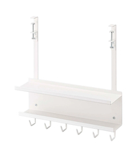 Under-Desk Cable and Router Storage Rack: was $49 now $41 @ Yamazaki
If there's an unruly mess living beneath (or, let's be honest, on top of) your at-home desk, it might be time to invest in this cable organizer. It not only offers a shelf for your router or an extra plug to sit on but hooks to loop all your tangled cords around while also keeping them off the floor from collecting dust. Perhaps the best part? It attaches straight to your desk. Reviewers confirm the installation is quick and painless.&nbsp;
Price check: $49 @ Amazon