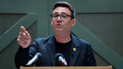 Burnham gives first major speech