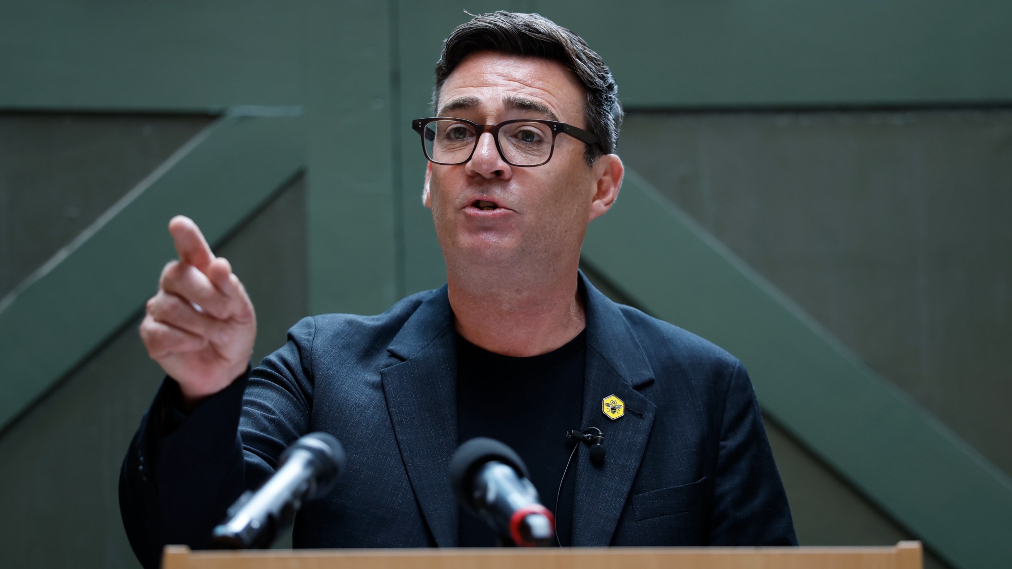 Burnham gives first major speech