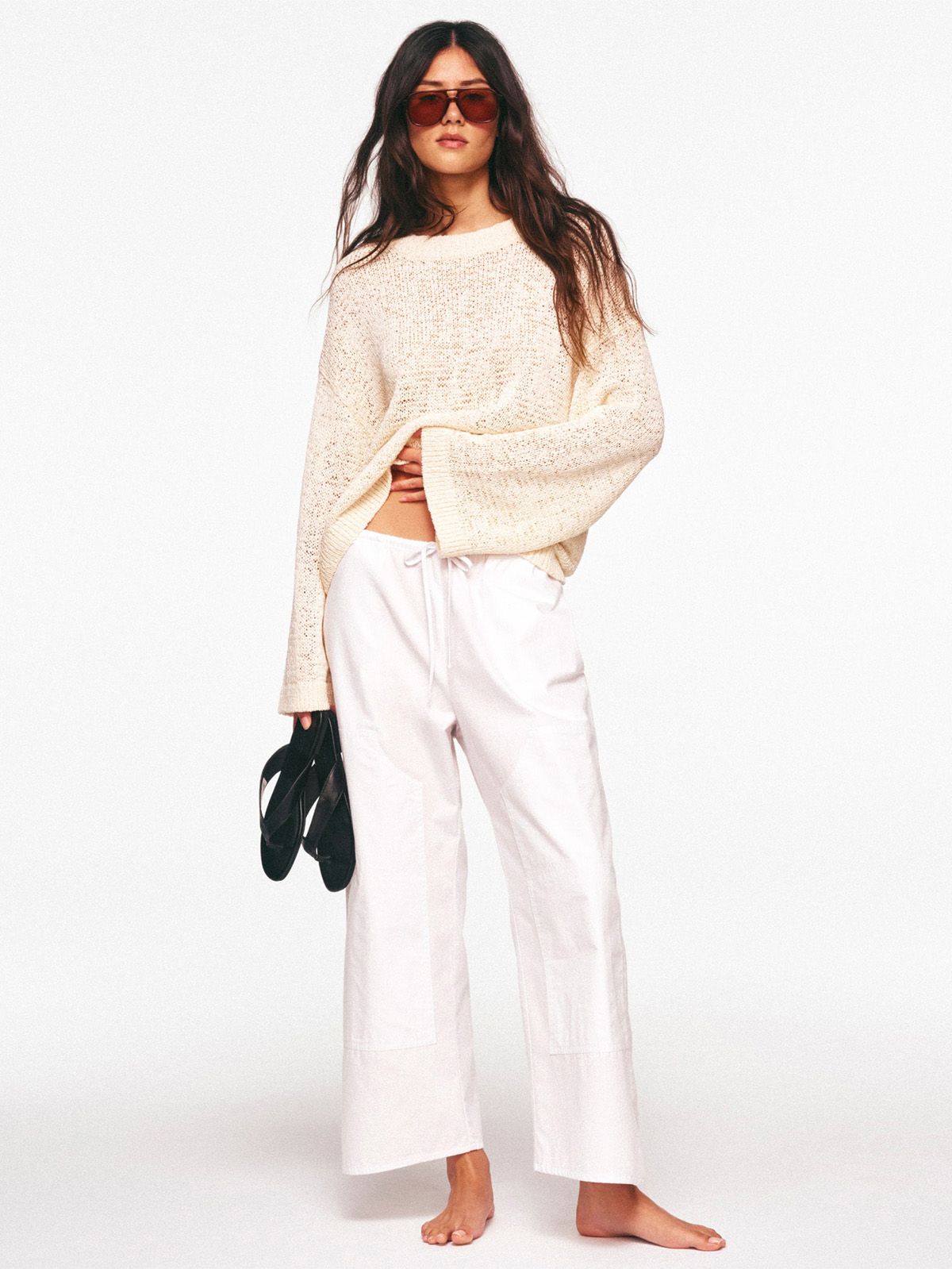 J.Crew, Luna Pant in Cotton Poplin