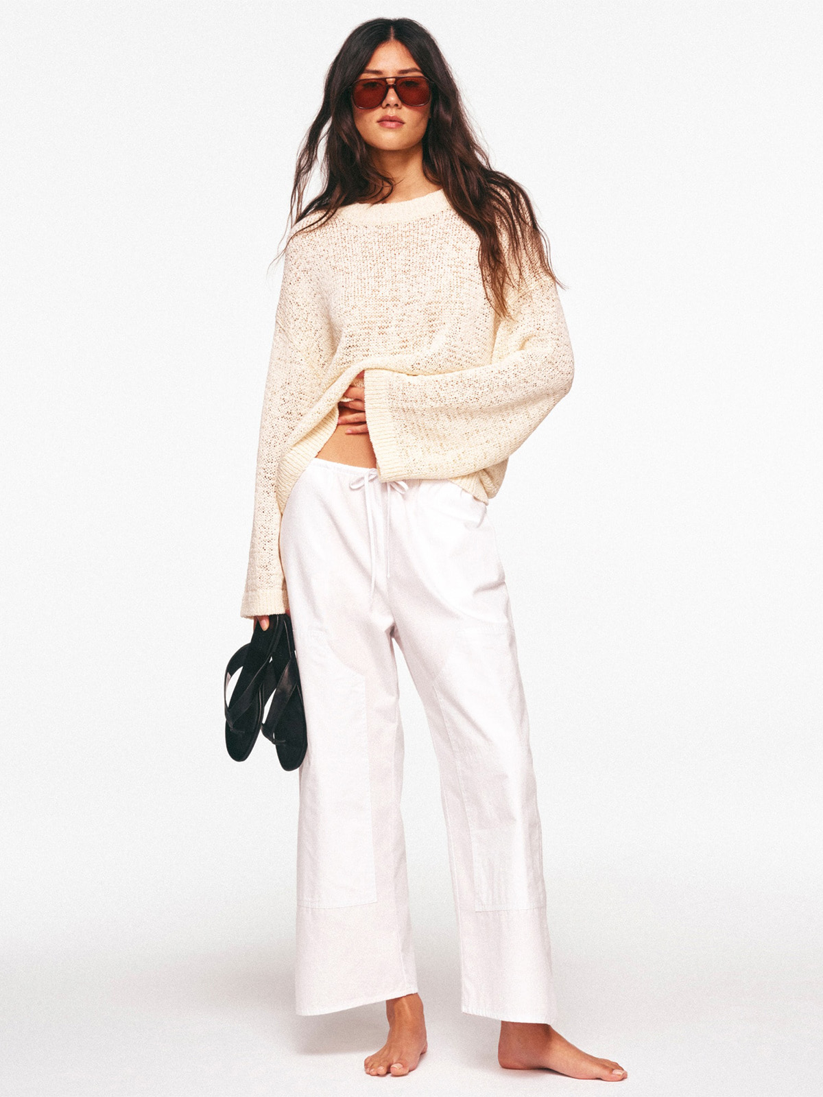 J.Crew, Luna Pant in Cotton Poplin