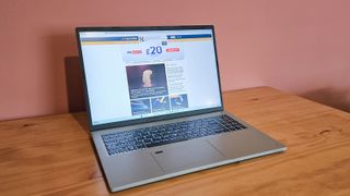 Acer Aspire Vero 16 - display screen