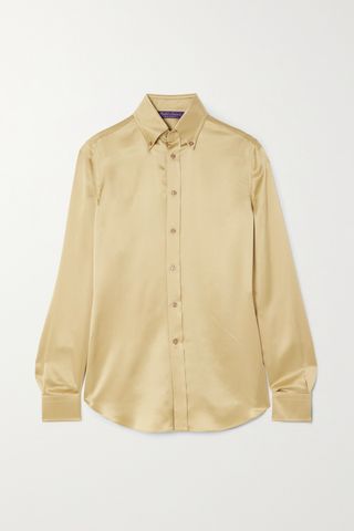 Cameron Silk-Satin Shirt