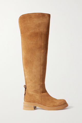 Bonni suede over-the-knee boots
