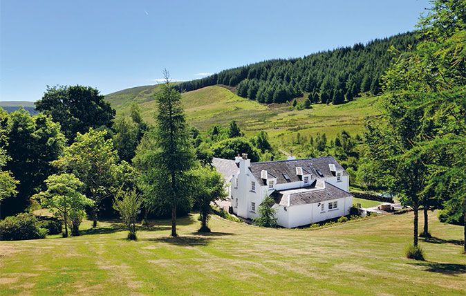 Strathdon Ranch A majestic estate with 1,500 acres of rolling Scottish countryside and ...