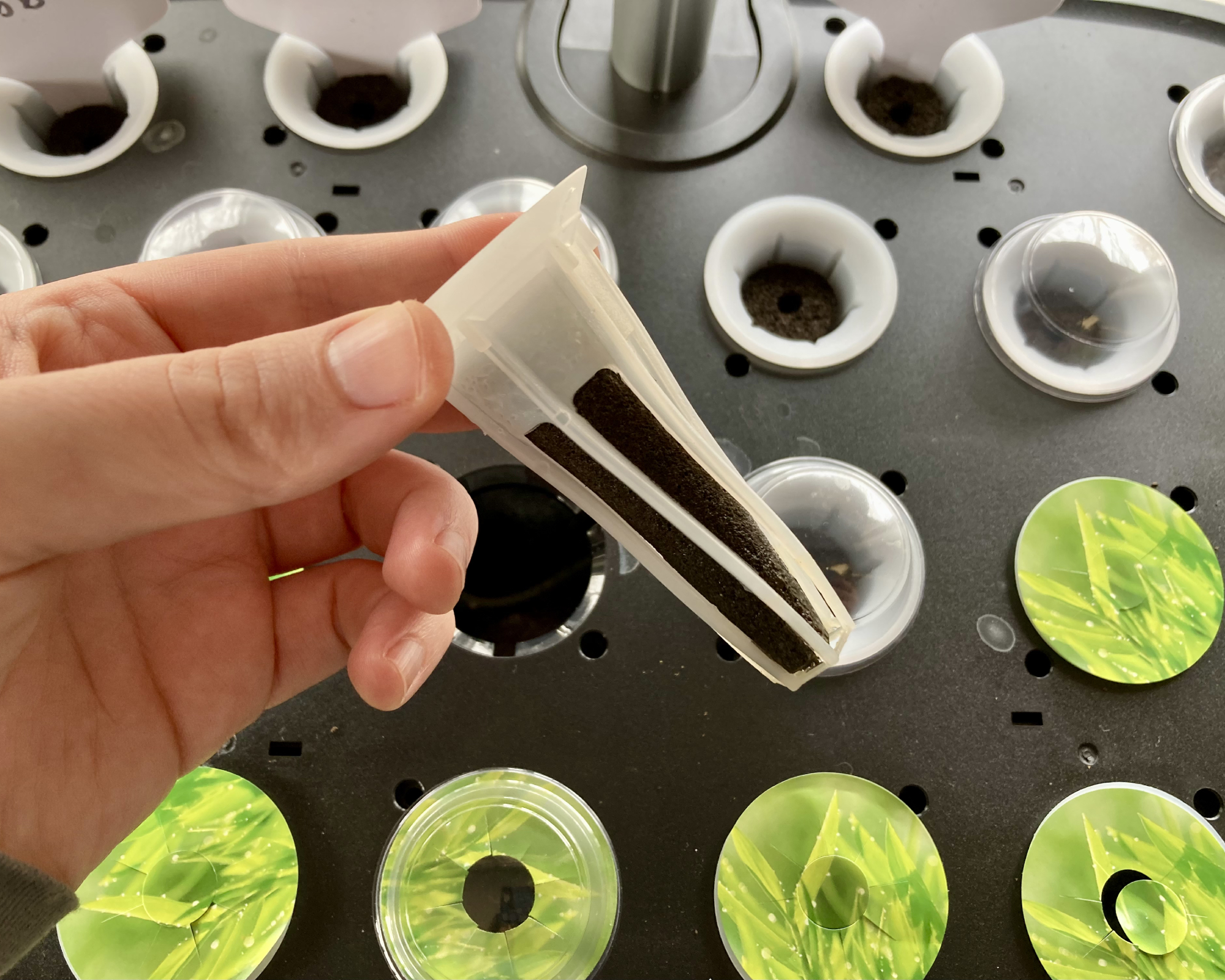 LetPot LPH-Max pod with basket