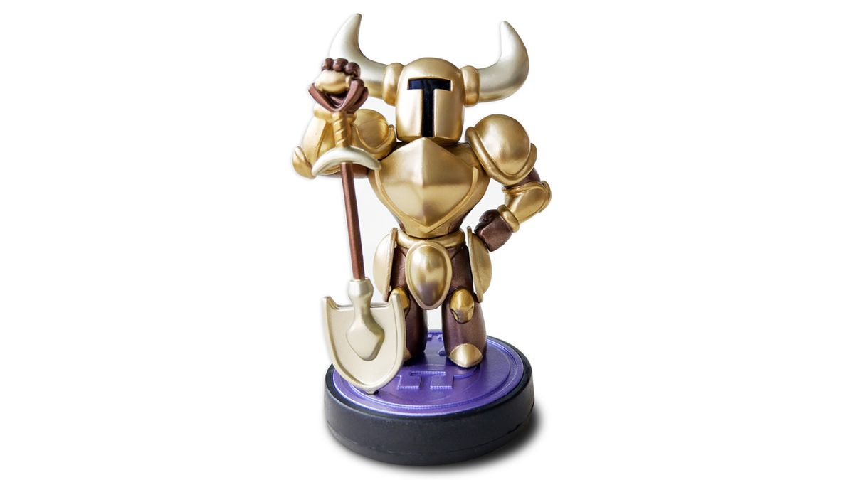 shovel knight gold edition amiibo