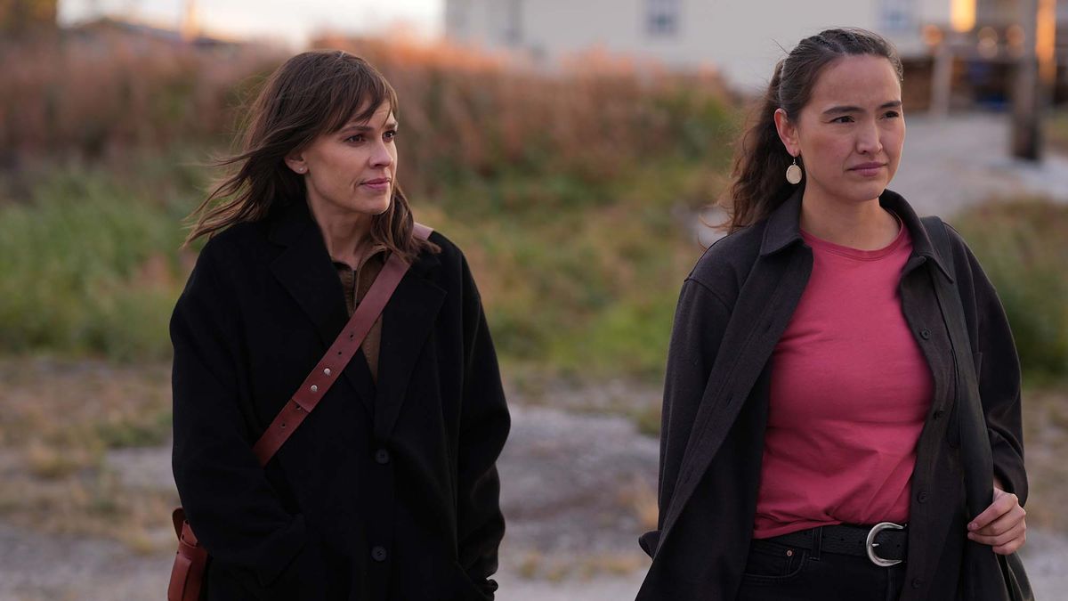 Hilary Swank (l) and Grace Dove in ABC&#039;s &#039;Alaska Daily&#039;