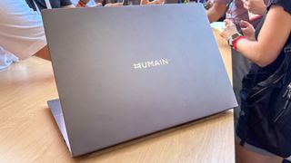 Humain Horizon Pro laptop on table