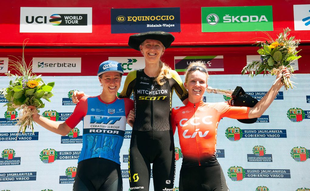 Ensing, Kennedy and Rooijkakkers on the san Sebastian podium