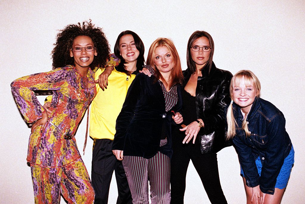 The Spice Girls - Melanie B, Melanie C, Geri Halliwell, Victoria Adams And Emma Bunton