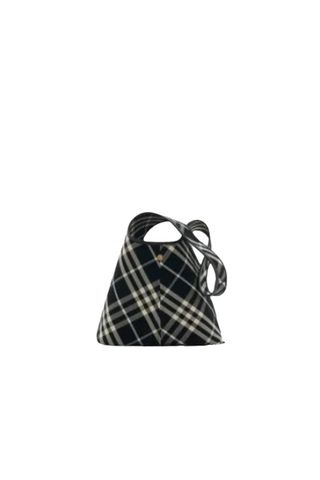 Burberry Small Check Shoulder Bag 