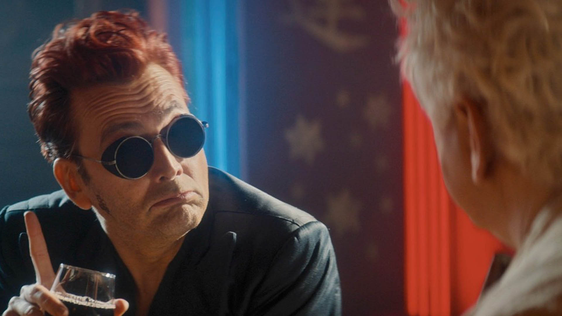 David Tennant in Good Omens.