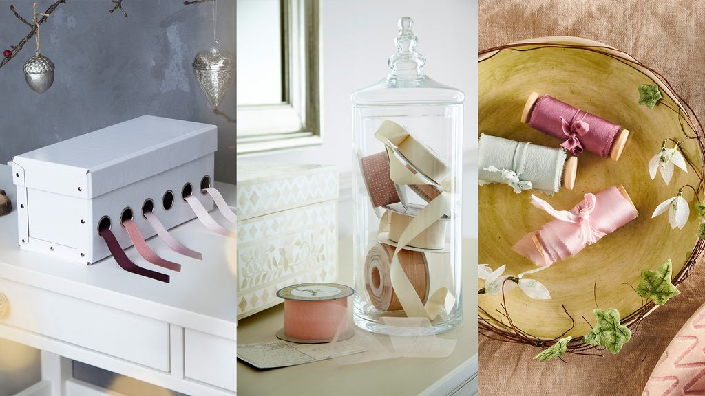 Ribbon storage ideas 12 ways to organize ribbons and trims Homes