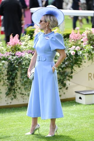 Zara Tindall at the royal ascot