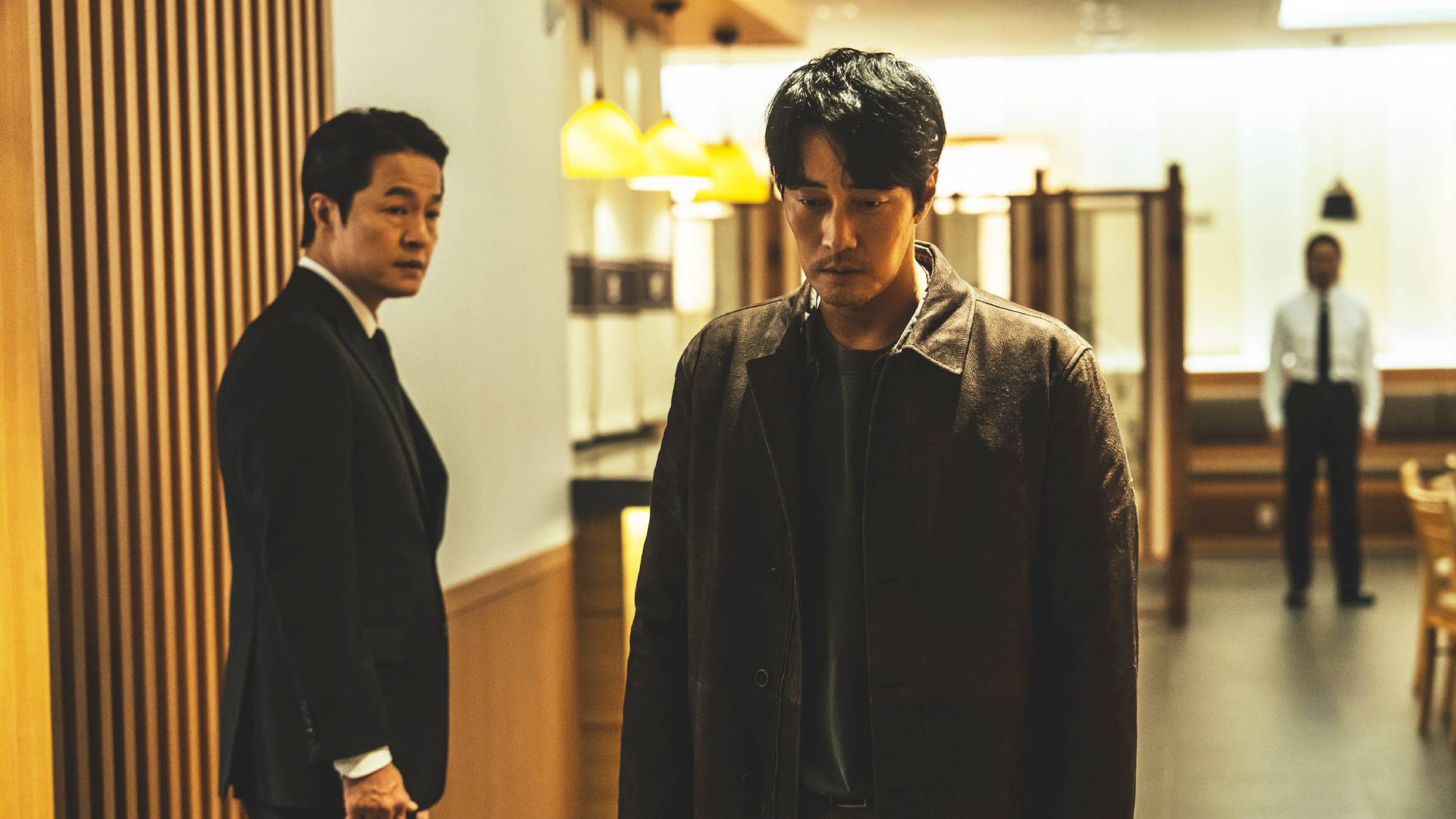 So Ji-Sub as Nam Gi-jun in "Mercy for None" on Netflix