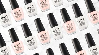 OPI's Funny Bunny and Bubble Bath are the only polishes you need for classy nails this month