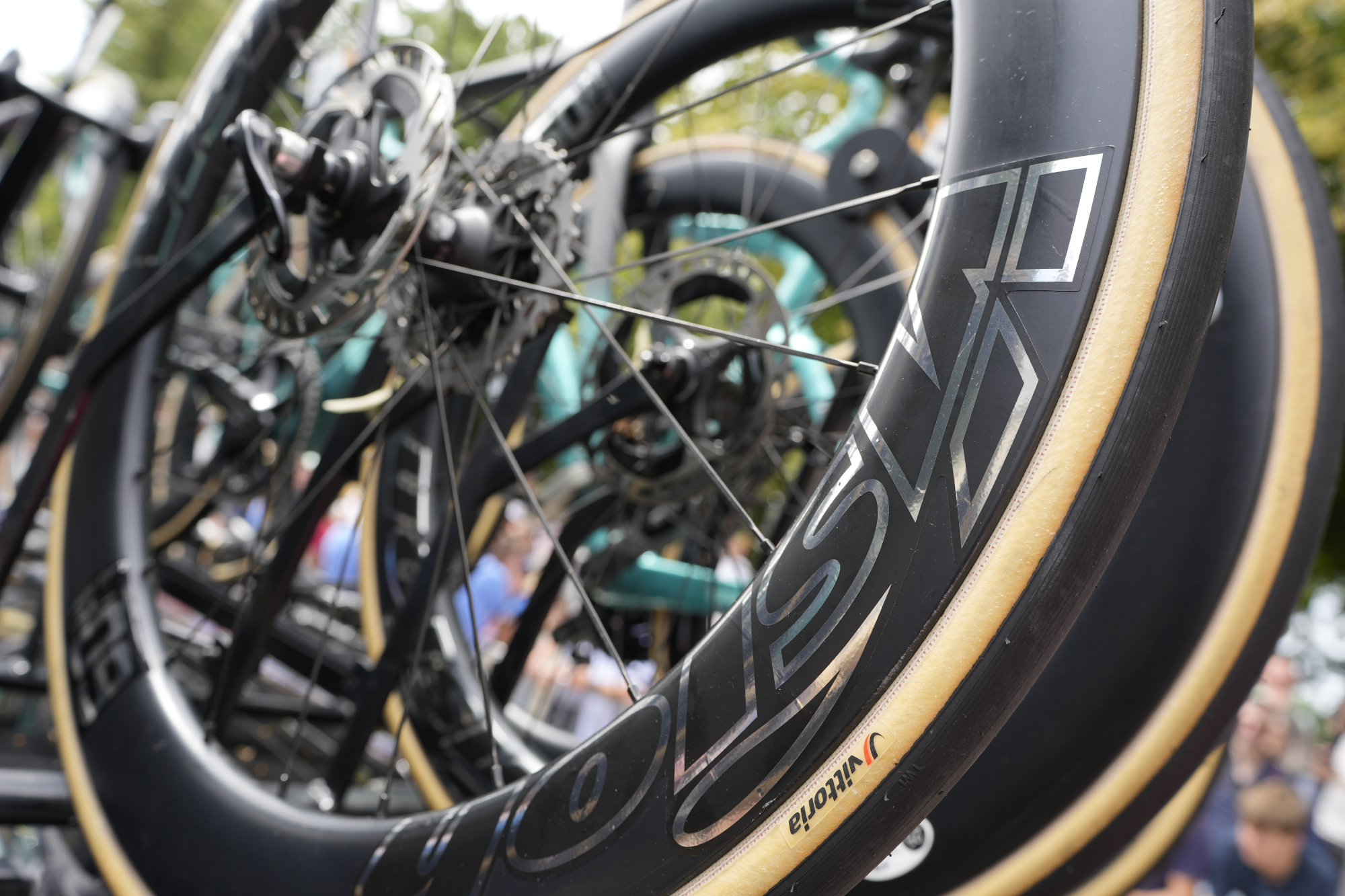 Vision wheels with carbon spokes