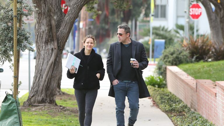 los angeles, ca february 27 jennifer garner and ben affleck are seen on february 27, 2019 in los angeles, california photo by bg004bauer griffingc images
