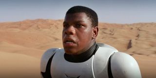 John Boyega in Star Wars: The Force Awakens