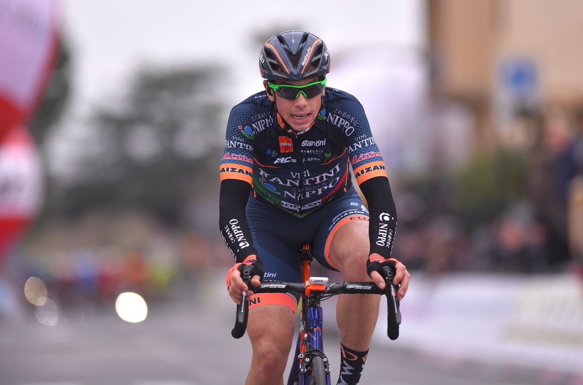 Second place for Marco Canola (Nippo-Vini Fantini)