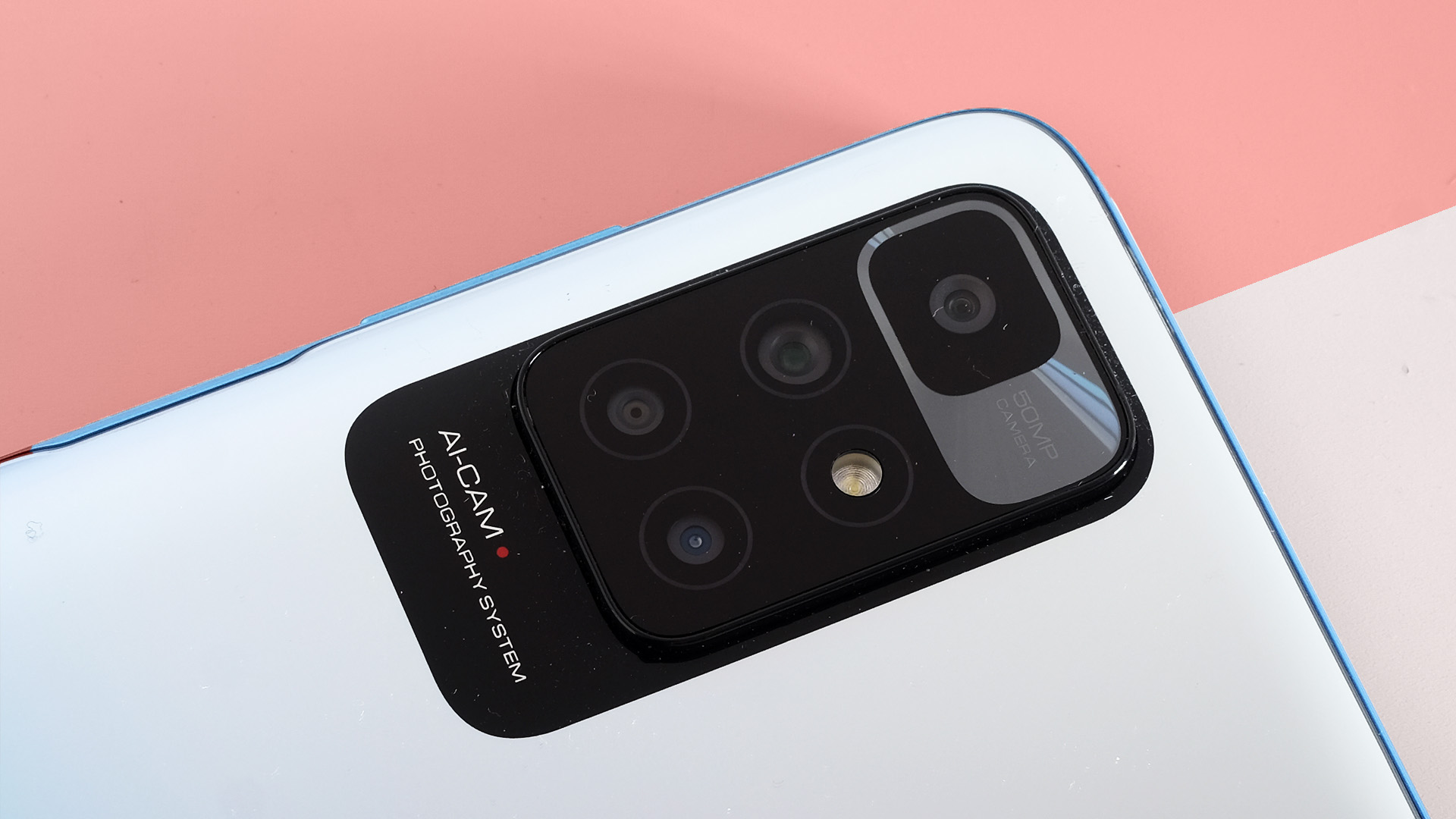 The camera block on the Xiaomi Redmi 10