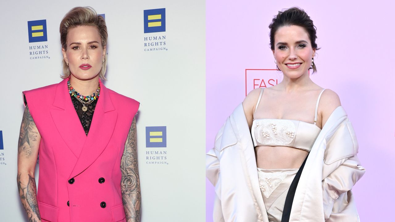 Ashlyn Harris praises girlfriend Sophia Bush for coming out as queer. 