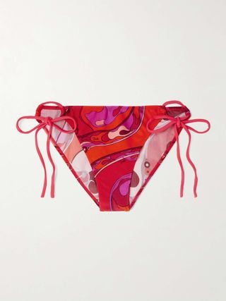 Printed Bikini Briefs