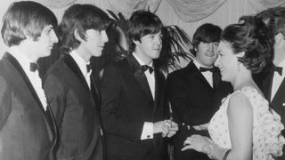 Princess Margaret meets The Beatles,
