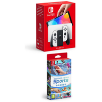 Nintendo Switch OLED + Wii Sports and Mario Kart 8: £341.99now £299 at Very
Save £42.99