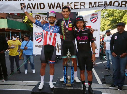 Images from the 2022 Harlem Skyscraper Cycling Classic