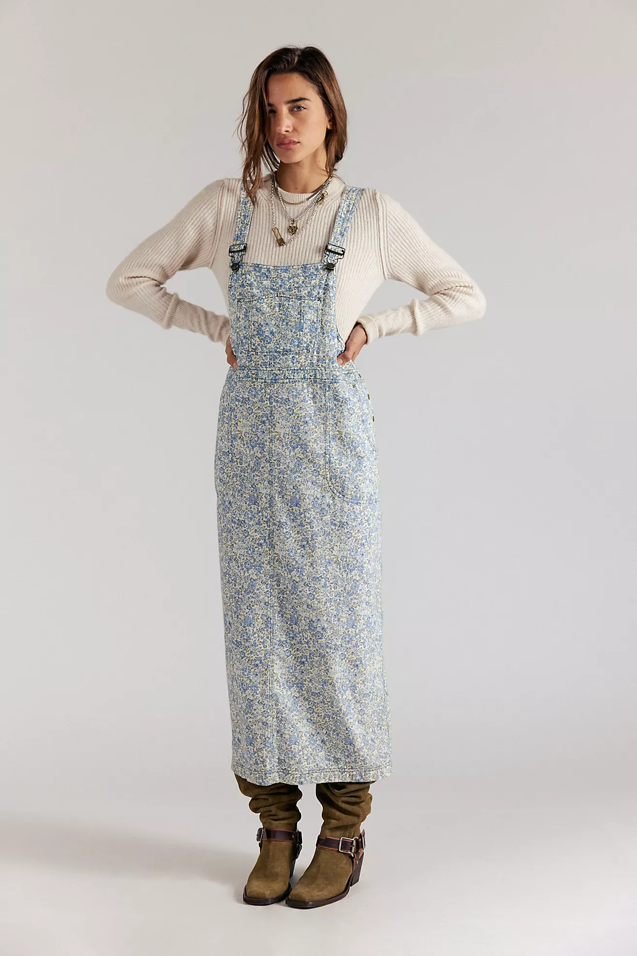 Hanson Apron Midi Dress