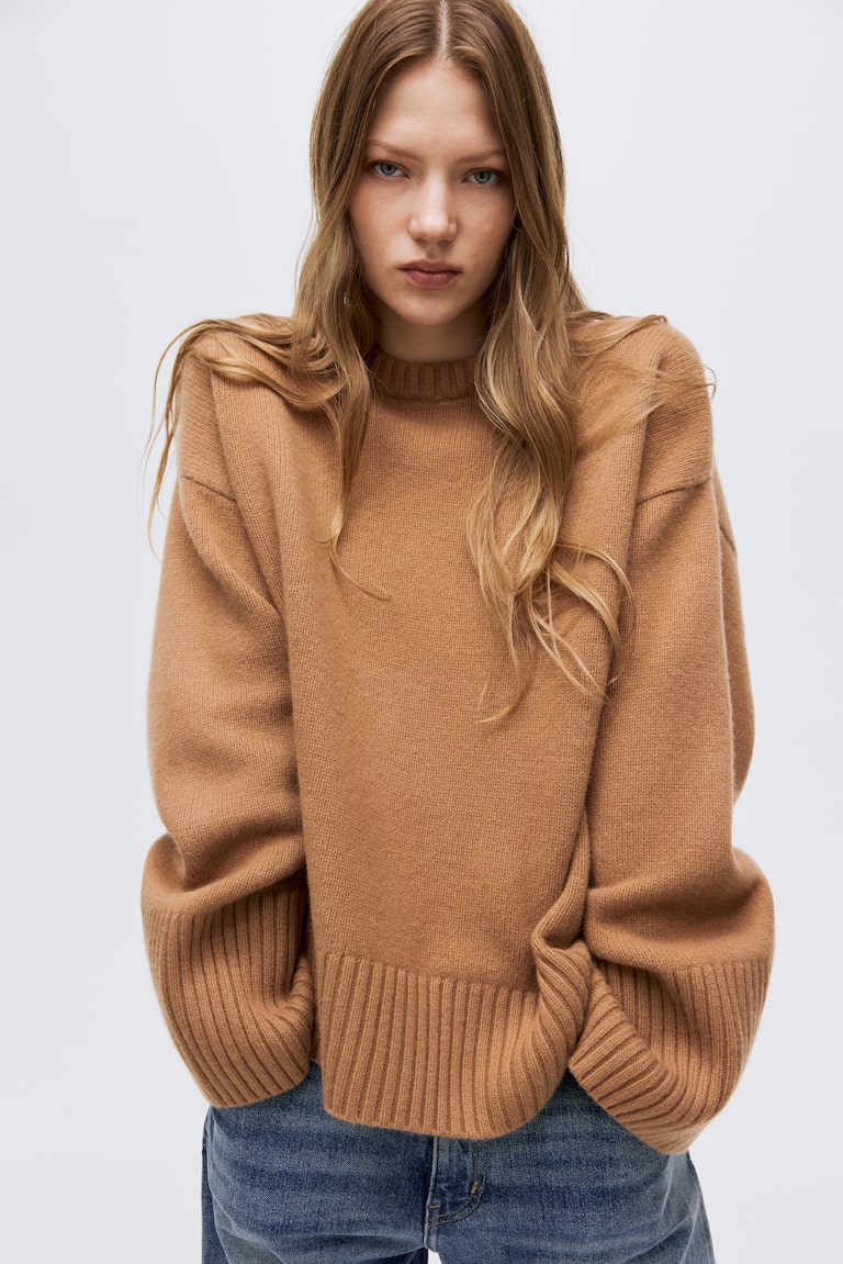 Cashmere-Blend Jumper