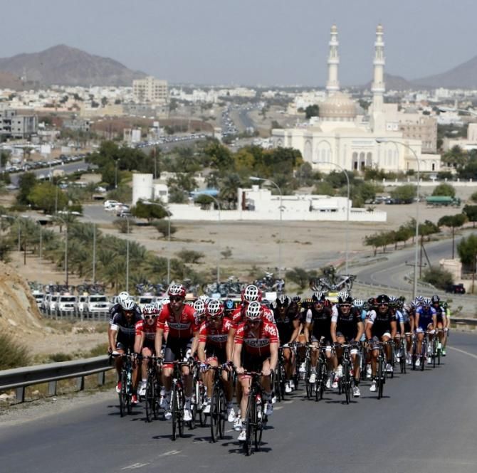 Lotto chased the break and then set up Greipel for the stage win