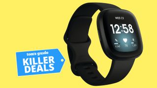 Fitbit Versa 3 black friday deal image