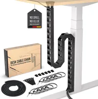 Ultimate Setup Under Desk Cable Management Vertebrae