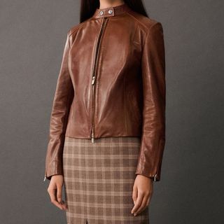 Mango Leather Jacket