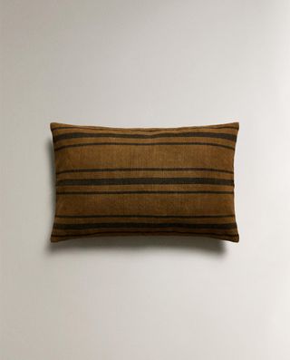 Zara Home, Cotton and Jute Cushion Cover