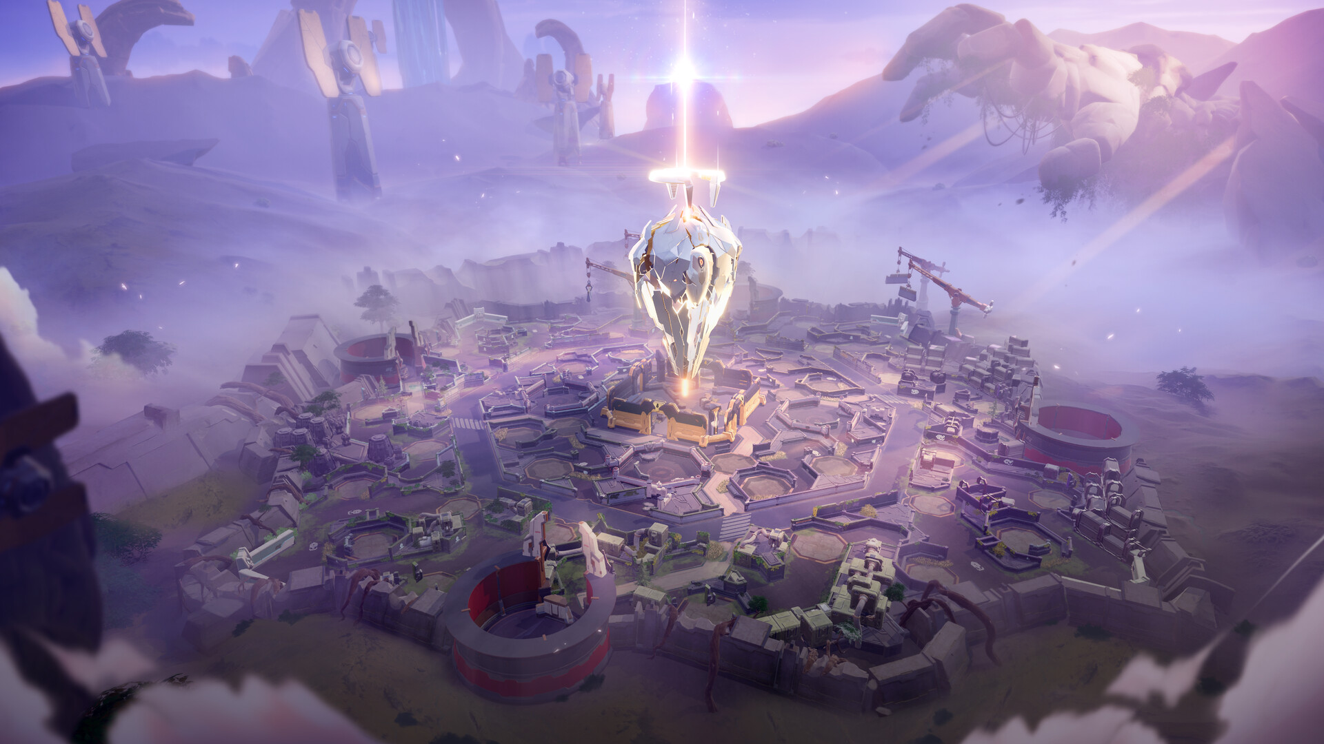 Project Zeta screenshot of the map