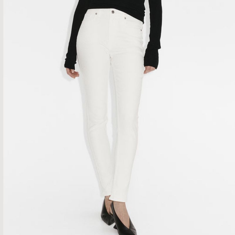 Image of white skinny jeans