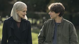 Nicholas Denton and Elizabeth McGovern in The Talamasca