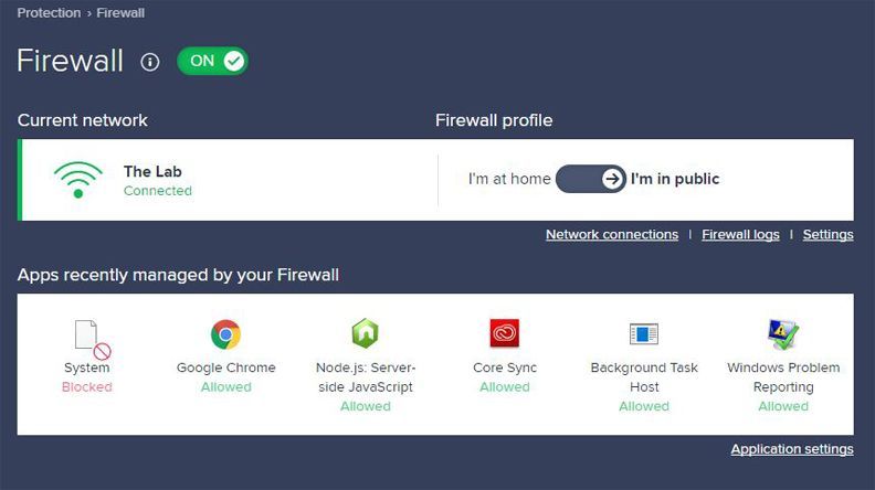 does comodo firewall work with avast