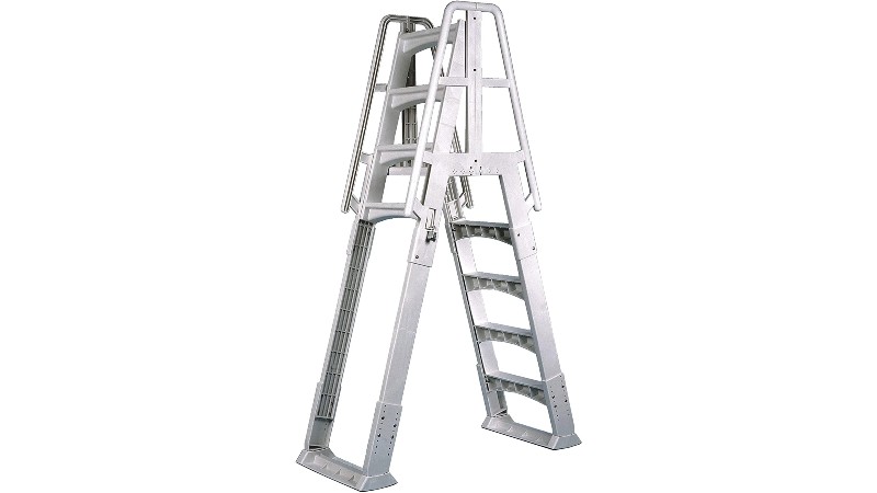 Vinyl Works SLA A-frame adjustable pool ladder