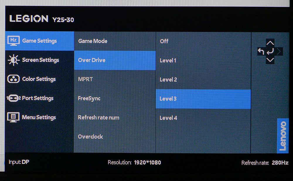 Lenovo Legion Y25-30