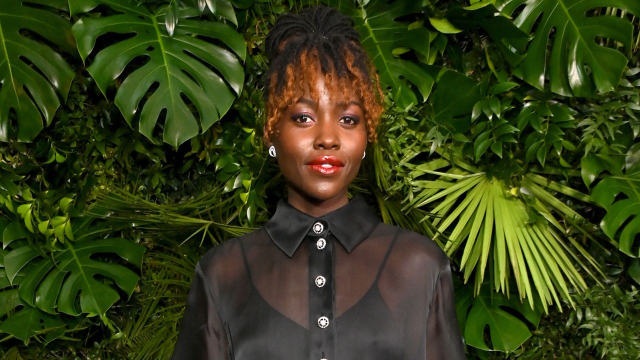 Lupita Nyong&#039;o at the CHANEL and Charles Finch Pre-Oscar Awards Dinner held at The Polo Lounge on March 01, 2025