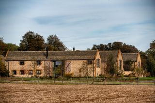 David and Victoria Beckham's Cotswolds estate near Great Tew in Oxfordshire